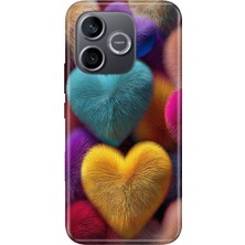 Senada Honor 600 Lite Kılıf Desenli Baskılı Tpu Rubber Kapak Fluffy