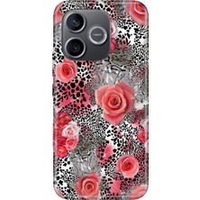 Senada Honor 600 Lite Kılıf Desenli Baskılı Tpu Rubber Kapak Flower Design