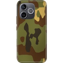 Senada Honor 600 Lite Kılıf Desenli Baskılı Tpu Rubber Kapak Çöl Askeri