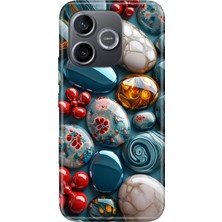 Senada Honor 600 Lite Kılıf Desenli Baskılı Tpu Rubber Kapak Çakıl Taşları