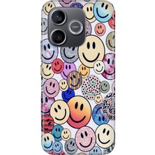 Senada Honor 600 Lite Kılıf Desenli Baskılı Tpu Rubber Kapak Emojix