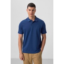 Tommy Life Parlament Standart Kalıp Basic Polo Yaka Erkek T-Shirt - 87768
