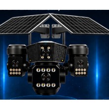 Hsc Bilişim O-Kam OK-333 PREMIUM4G 4 Lens Aov Solar Çi̇ft Panel Kamera