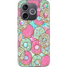 Senada Honor 600 Lite Kılıf Desenli Baskılı Tpu Rubber Kapak Donut
