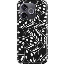 Adasena Honor 600 Lite (Lna-Nx1) Kılıf Desenli Baskılı Tpu Rubber Kapak Şans Benden Yana