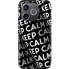 Senada Honor 600 Lite Kılıf Desenli Baskılı Tpu Rubber Kapak Keep Calm