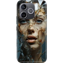 Senada Honor 600 Lite Kılıf Desenli Baskılı Tpu Rubber Kapak Cam Kırığı