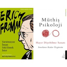 Destek Yayınları Erich Fromm-Yaratmayan Insan Yok Etmek Ister ve Hayır Diyebilme Sanatı (Müthiş Psikoloji)
