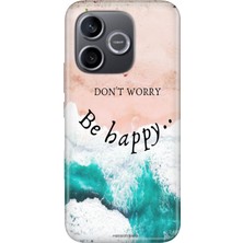 Senada Honor 600 Lite Kılıf Desenli Baskılı Tpu Rubber Kapak Be Happy