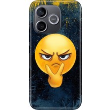 Senada Honor 600 Lite Kılıf Desenli Baskılı Tpu Rubber Kapak Emojixx
