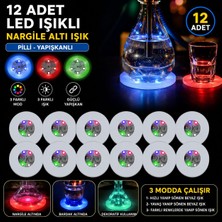Rgb LED Nargile Altı Işık 12 Li Set