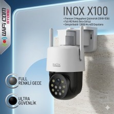 Wificam Inox X100 Seri Tekli Wifi Ptz Kamera Onvif Özellikli