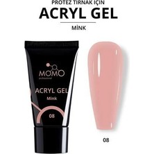 Momo Acryl Gel 30GR. No.08 Mink