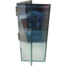 35CM Kapaklı Cama Cam Teraryum