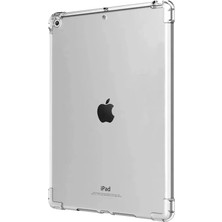Mabelme Store Mey Ithalat®  iPad 10.2 (7.nesil) Kılıf Anti Shock Tablet Silikon - Şeffaf