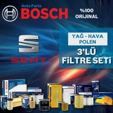 Bosch Seat Ibiza 1.6 Tdi Filtre Bakım Seti 2009-2014 3np Cay
