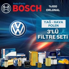 Bosch Vw Passat 2.0 Tdi Filtre Bakım Seti 2005-2011 3np Bkp-Bmp-Cba-Cff-Bma-Cba-Bmr-Cbb-Cfg-Bvd-Bve-Cbd-Bwv