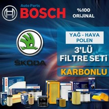 Bosch Skoda Octavia 1.6 Tdi Filtre Bakım Seti 2013-2017 3kp Clh-Crk-Ddy-Dgt