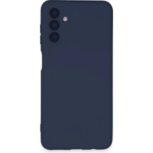 Evolvera Samsung Galaxy A24 4g Kılıf Nano Içi Kadife Silikon - Lacivert