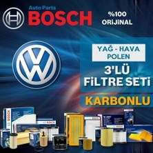 Bosch Vw Scirocco 1.4 Tsi Filtre Bakım Seti 2015-2017 3kp Cxs-Czc-Czd