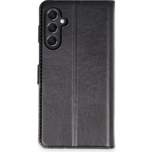 Evolvera Samsung Galaxy M34 5g Kılıf Trend S Plus Kapaklı Kılıf - Siyah