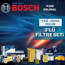 Bosch Toyota Yaris 1.33 Benzin Filtre Bakım Seti 2009-2018 3np