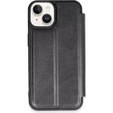 Evolvera Apple Iphone 15 Kılıf Flip Cover - Siyah