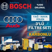 Bosch Audi A6 2.0 Tdi Filtre Bakım Seti 2005-2011 3kp Blb-Bre-Bna-Brf-Bvg-Cag
