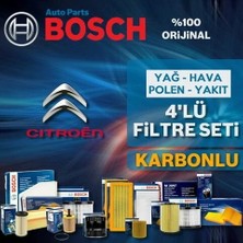 Bosch Citroen Berlingo 1.9 Dizel Filtre Bakım Seti 2002-2008 4kp