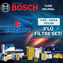 Bosch Suzuki Grand Vitara 1.9 Ddis Filtre Bakım Seti 2005-2010 3np