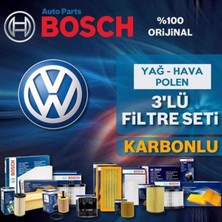 Bosch Vw Jetta 1.4 Tsi Filtre Bakım Seti 2015-2018 3kp Czc-Czd