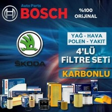 Bosch Skoda Superb 1.6 Tdi Filtre Bakım Seti 2010-2015 4kp Cay