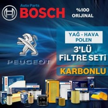 Bosch Peugeot Partner 1.9 Dizel Filtre Bakım Seti 2002-2008 3kp