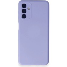 Evolvera Samsung Galaxy A14 4g Kılıf Nano Içi Kadife Silikon - Lila