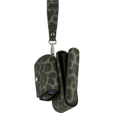 Azurtech Iqos Iluma Leopar Sarı Renk Kılıf Kapak Terea Çanta