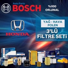 Bosch Honda City 1.4 L13Z Filtre Bakım Seti 2009-2011 3np