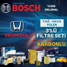 Bosch Honda Civic 1.6 Fb7 Filtre Bakım Seti 2013-2016 3kp