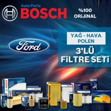Bosch Ford Fusion 1.4 Tdci Filtre Bakım Seti 2003-2013 3kp