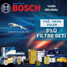 Bosch Jaguar X-Type 2.0 D Filtre Bakım Seti 2004-2009 3np