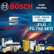 Bosch Seat Ibiza 1.4 Tdi Filtre Bakım Seti 2003-2009 3np Amf-Bnm-Bms-Bnv