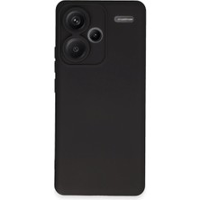 Evolvera Xiaomi Redmi Note 13 Pro Plus Kılıf Nano Içi Kadife Silikon - Siyah
