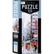 Mabelme Store Blue Focus Hong Kong - Puzzle 128 Parça