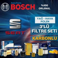 Bosch Seat Ibiza 1.4 Benzin Filtre Bakım Seti 2002-2009 3kp Bby-Bky-Aub-Bbz