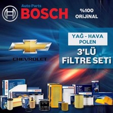Bosch Chevrolet Cruze 1.6 Benzin Filtre Bakım Seti 2010-2013 3np