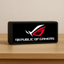Sfenks. Asus Republic Of Gamers LED Lamba & Masa Lambası & Gece Lambası
