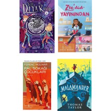 Timaş Çocuk 5-6-7-8.sınıf Okuma Tatil Seti Yedi Diyar Geçidi 4 Malamander Zoe'nin Yayınından Pal Sokağı Çocukları 4 Kitap