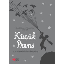 Mabelme Store Küçük Prens - Özel Baskı (Gri) Ciltli
