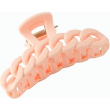 Bijuteri Net Zincir Şekilli Mandal Toka 9 cm