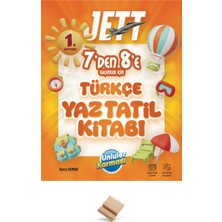 Ünlüler Karması Lgs Jett 7'den 8'e Türkçe Yaz Tatili Kitabı + Telefon Standı