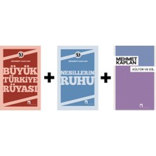 Dergah Yayınları Büyük Türkiye Rüyası- Nesillerin Ruhu- Kültür ve Dil